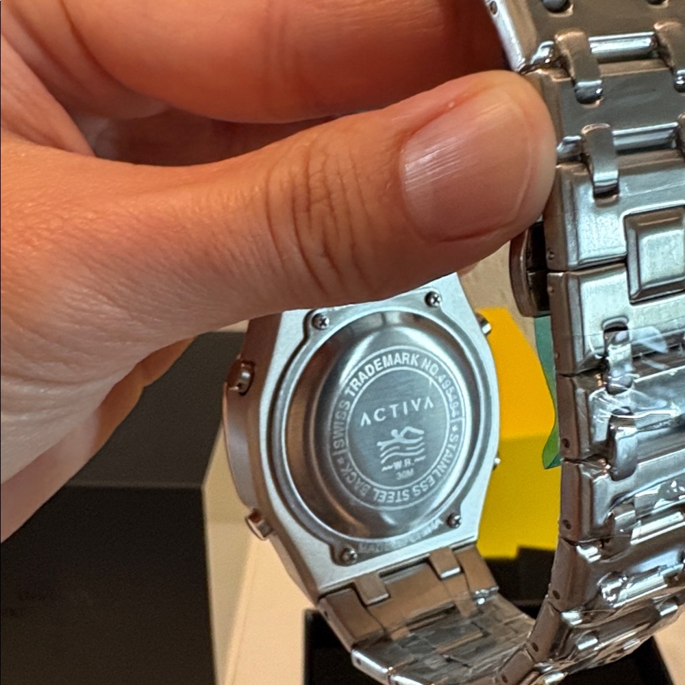 NWT Activa X Invicta Digital Unisex Watch - 45.5mm, Silver - Picture 8 of 10